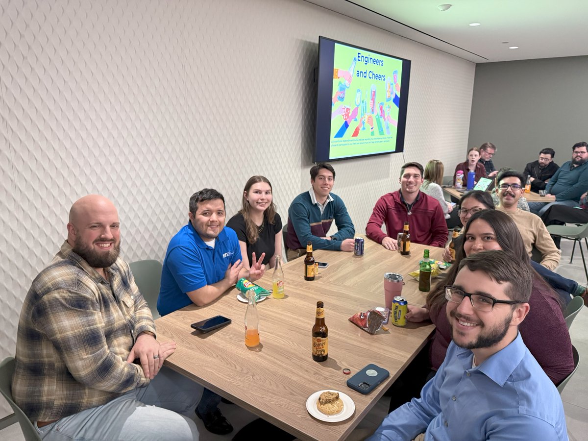 LAN_Engineering's tweet image. We wrapped up #EngineersWeek2025 with Engineers & Cheers, an afternoon filled with games, music, snacks, and great conversations! Huge thanks to our talented engineers for all they do and to everyone who joined in to make this week a success!
#WeAreLAN