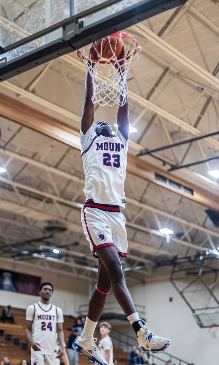 New England Recruiting Report NERRHoops (@nerrhoops) on Twitter photo Isaac Olaniba has been a freshman name to know this season for NEPSAC newcomer <a href="/MSCBasketball/">Mounties Basketball</a>
The 6'8" forward is extremely athletic with length to match, helping him stand out as a shot blocker or as a scorer on the interior.
Keep an eye on his development. Isaac Olaniba has been a freshman name to know this season for NEPSAC newcomer <a href="/MSCBasketball/">Mounties Basketball</a>
The 6'8" forward is extremely athletic with length to match, helping him stand out as a shot blocker or as a scorer on the interior.
Keep an eye on his development.