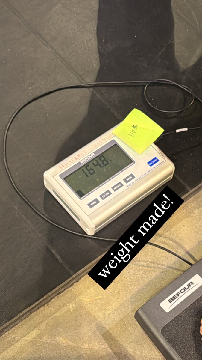 Weight made !❗️