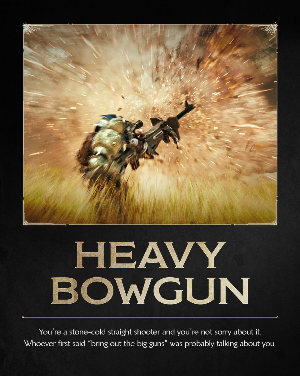 monsterhunter's tweet image. Pew Pew Pew Pew Pew Pew Pew Pew Pew Pew Pew Pew Pew Pew BOOM Pew Pew Pew Pew Pew BOOM Pew Pew Pew Pew Pew Pew BOOM Pew Pew #TeamHeavyBowgun