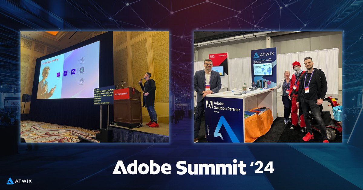 🔥 Flashback to Adobe Summit 2024! What an incredible event last year! Our CTO, Yaroslav Rogoza, was honored as an Adobe Commerce Rockstar for his groundbreaking work on the EDS Storefront and Luma Bridge, revolutionizing eCommerce integration.

#Throwback #AdobeSummit