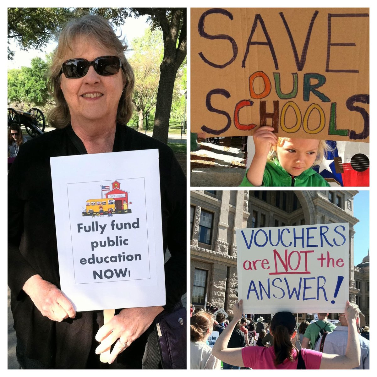 Texas Parent PAC (@txparentpac) on Twitter photo The Save Texas Schools Rally in Austin Saturday will be indoors 11-12:30 followed by a march & short rally on the Capitol south steps. The high-energy indoor rally and speakers will be at FUMC Family Life Center, 1300 Lavaca & live-streamed at 11 on the <a href="/SaveTXschools/">Save Texas Schools</a> FB page. The Save Texas Schools Rally in Austin Saturday will be indoors 11-12:30 followed by a march & short rally on the Capitol south steps. The high-energy indoor rally and speakers will be at FUMC Family Life Center, 1300 Lavaca & live-streamed at 11 on the <a href="/SaveTXschools/">Save Texas Schools</a> FB page.
