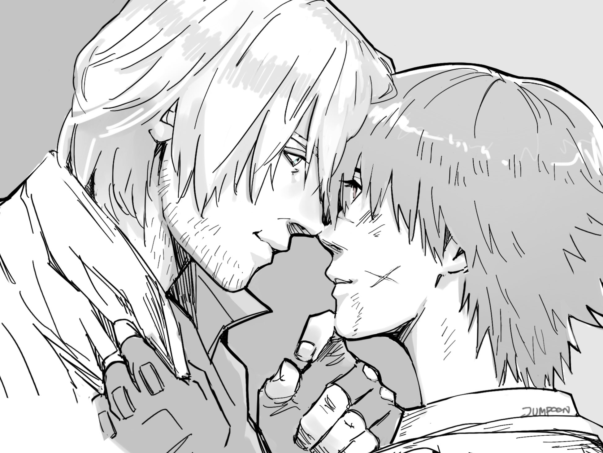 Through crimson eyes