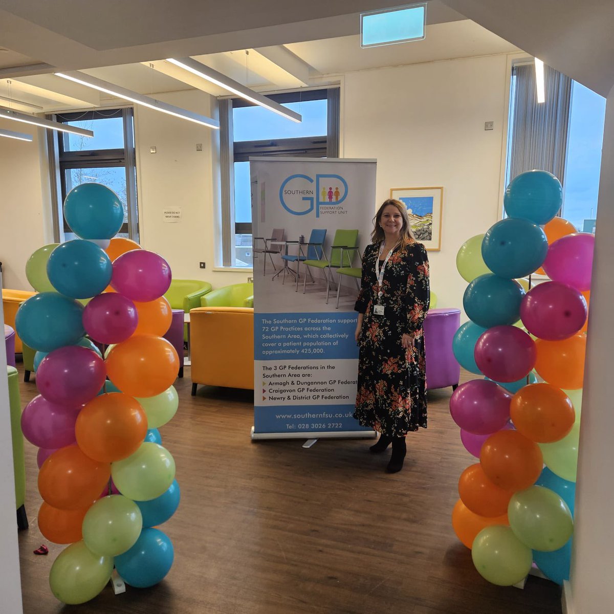 southern_fsu's tweet photo. Alison and Linda from @southern_fsu are starting off the celebrations for 10 years of Southern GP Federations at Portadown Health Centre! 🎉 #FED10 #EmpoweringGP
@healthdpt https://t.co/zAu87fg2Ma
