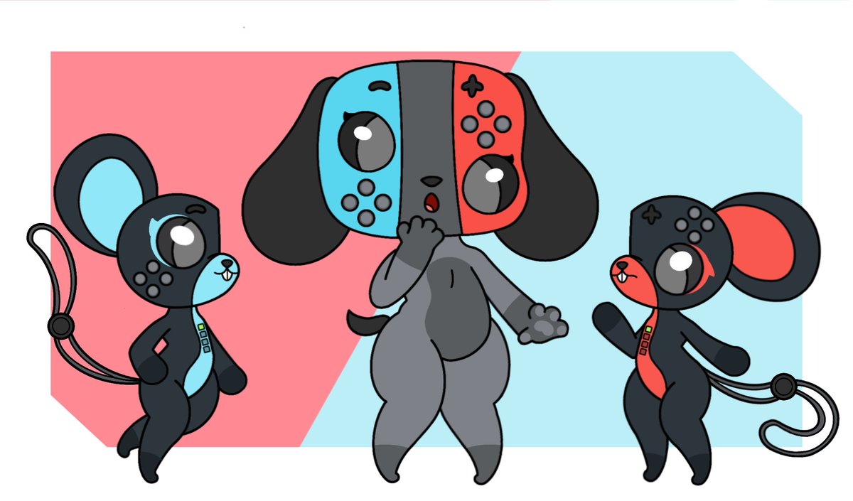 Hey look at that, looks like the switch got a pair of new friends! 

But seriously, I'm so excited for the switch 2!