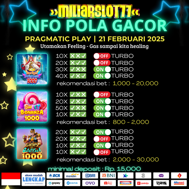 rawanviral's tweet photo. JAM GACOR : 20.00 - 12.00 WIB
 » Link Gacor: https://t.co/lt1kX7oJgB
3 Game slot gacor; Starlight Princess 1000, Sweet Bonanza 1000, dan Gates of Gatotkaca 1000. Game terbaik tembusan JACKPOT hari ini.

Selamat mencoba dan semoga beruntung brothers.

#slotgacor #polaslot #jackpot https://t.co/qMQKJUYemA
