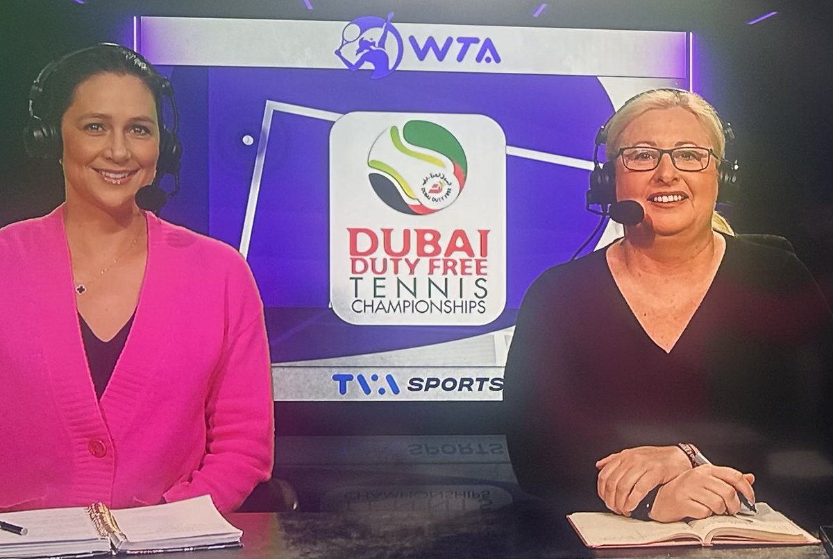 En direct sur <a href="/TVASports/">TVA Sports</a> les demi-finales du Championnat de Dubai WTA 1000 avec <a href="/mepelletier82/">Marie-Eve</a> et <a href="/coachsevi/">Séverine Tamborero Performance Coaching</a> 

👉 M. Andreeva vs E. Rybakina 
👉 C. Tauson vs K.Muchova