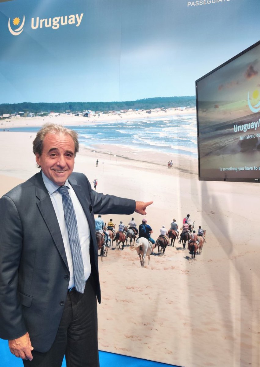 Compartimos esta entrevista que nos realizaron en la anterior edición de la BIT Milan , Italia 🇮🇹 

Raccontiamo l’Uruguay.
Intervista al vice ministro del turismo Remo Monzeglio 

 gazzettadimilano.it/rubriche/integ…