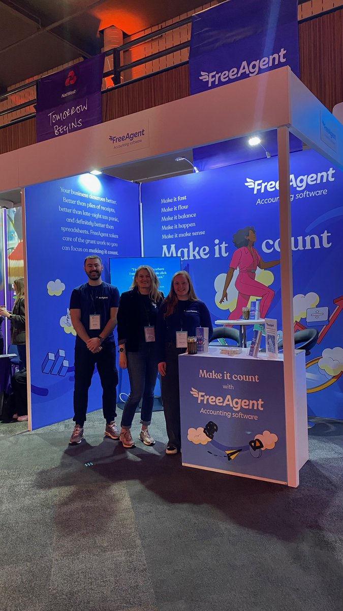 Huge thanks to our partner <a href="/freeagent/">FreeAgent</a>! Go and say hi to the team at their stand where they are offering a special free trial for #SBSEvent2025 🥳🤩