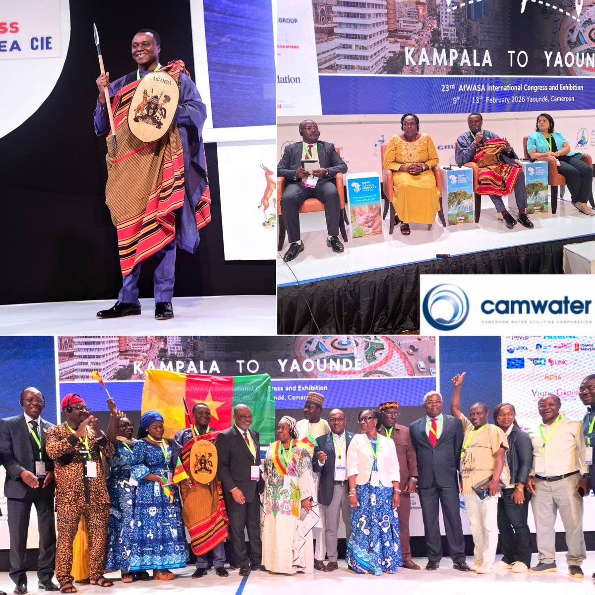 TheCameroonianZ's tweet image. Le Camerounais Dr Blaise Moussa #élu Président de l'Association Africaine de l'Eau et de l'Assainissement (AAEA).

© :@CameroonWater #Cameroon🇨🇲