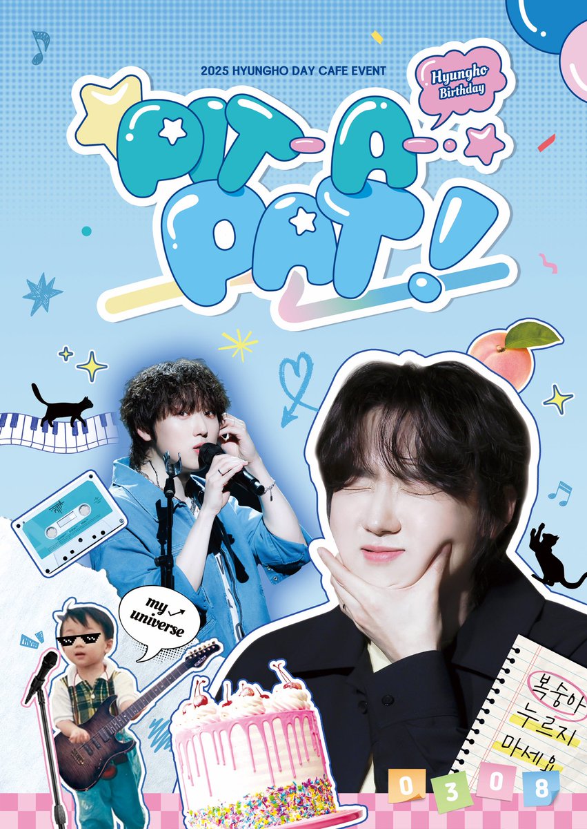 __PITTA's tweet image. โโห.๊ฃ๐ฎ๐ฌ๐ฎ๐ฑ ๐ฃ๐๐ง๐ง๐ ๐๐๐ฅ๐ง๐๐๐๐ฌ ๐๐๐๐ ๊ฃโห.
&lt; ๐ท๐๐-๐-๐๐๐! &gt;
ํฌ๋ ์คํ
๋ผ ๊ฐํํธ์ ์์ผ์ ๊ธฐ๋
ํ์ฌ ์์ผ์นดํ ์ด๋ฒคํธ๋ฅผ ์งํํฉ๋๋คแฐแฉ
๐โโฌ ์นดํ ํ์ด๋ฝ
๐ 03.07 - 03.09
#PIT_A_PAT_PITTA
#HAPPY_HYUNGHO_DAY
#๊ฒฐ์ฝ_์๋ค์ง_์์_์๋ฆ๋ค์ด_๊ฝ์ด์ฌ