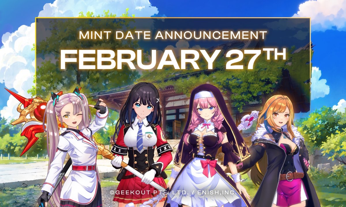 Last Memories SBT (Soul bound token) mint is coming!

Feb 27th 🗓️
800 supply of the cutest Waifus 👸

Gamers, get ready to fight monsters in the battle for NeoTokyo! 🎮