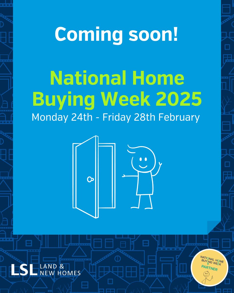 LSLLandNewHomes's tweet photo. 🏡 Exciting News! 🏡 Next week is #FirstTimeBuyer #NationalHomeBuyingWeek! 🎉
Don't miss out on #expertinsight from our amazing team at #LSLLandAndNewHomes. Stay tuned! 📅🔍
#unlockthedoor #FTBMag #Housebuilders #developers #SharedOwnership #TheSOHub https://t.co/Nz2Tv8kBwL