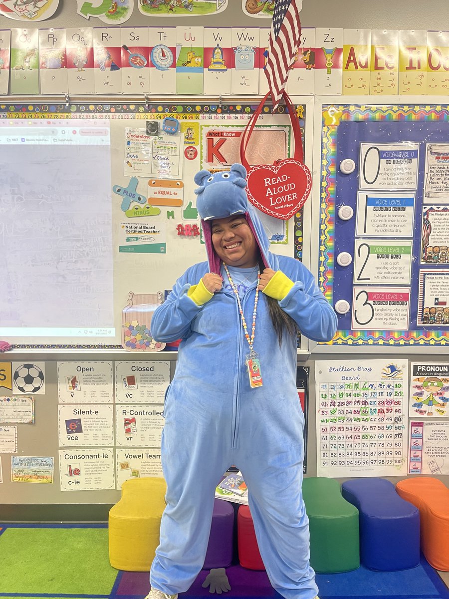 MsPowellteaches's tweet image. Today l’m a hippo🤪 #teacherlife #makelearningfun