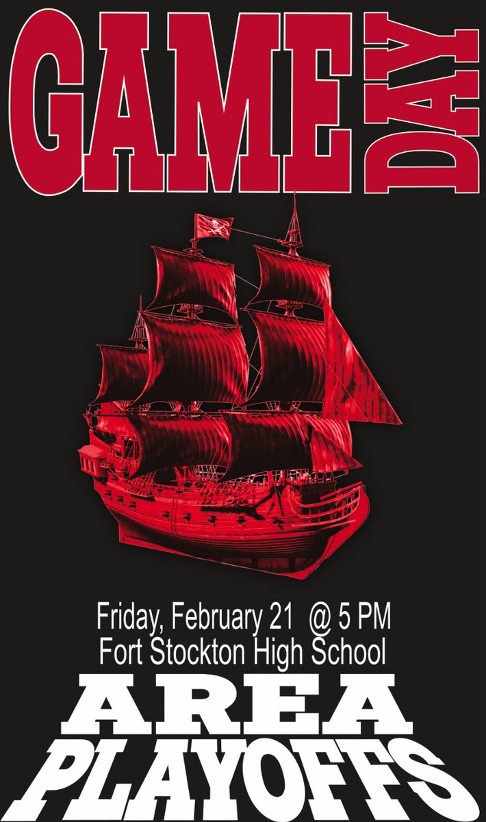 Lubbock-Cooper Boys Basketball (@basketballlcp) on Twitter photo It’s Game Day!
Area Championship
Vs. Canutillo High School
@ Fort Stockton High School
5 PM
Livestream: LCISD Athletics You Tube Channel
 (youtube.com/@LCISDAthletics)
Let’s Go Pirates! It’s Game Day!
Area Championship
Vs. Canutillo High School
@ Fort Stockton High School
5 PM
Livestream: LCISD Athletics You Tube Channel
 (youtube.com/@LCISDAthletics)
Let’s Go Pirates!