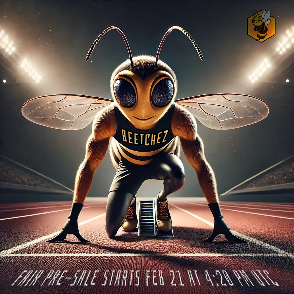 ⚠️ BEETCHEZ are swarming in 3 HOURS! ⏳

⚖️ Fair #presale - same start, same shot for all! 

💰🐝 Grab your $BEETCH bag or get stung by FOMO!

beetchez.com

Bee fast or bee sorry! 🫵⚡

#BeeReady #BeetchTGE #Base