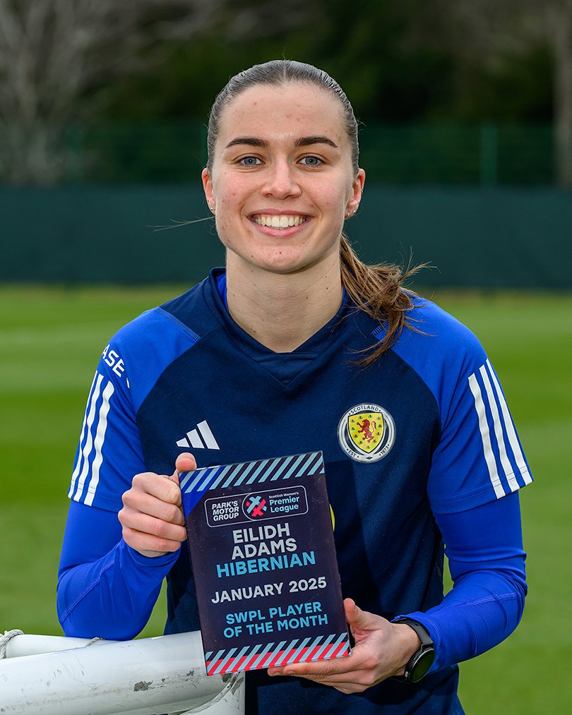 Hibernian Women (@hibernianwomen) on Twitter photo Hibs forward, <a href="/EilidhAdams70/">Eilidh Adams</a> wins the <a href="/SWPL/">Scottish Women's Premier League</a> Player of the Month Award for January 2025! ๐โฝ๏ธ
Congratulations, Eilidh! ๐
๐๏ธ tinyurl.com/mt9eb8dj Hibs forward, <a href="/EilidhAdams70/">Eilidh Adams</a> wins the <a href="/SWPL/">Scottish Women's Premier League</a> Player of the Month Award for January 2025! ๐โฝ๏ธ
Congratulations, Eilidh! ๐
๐๏ธ tinyurl.com/mt9eb8dj