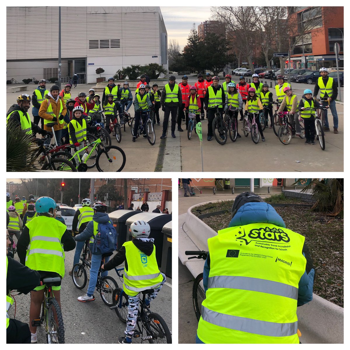🚴‍♂️🌟 ¡Éxito en el Bicibús de febrero! Hoy hemos pedaleado juntos con una gran participación de niños, familias y la colaboración del profesorado. Gracias a todos por apostar por una movilidad sostenible y un cole más saludable. 💚🚲 #Bicibús #MovilidadSostenible #AlColeEnBici