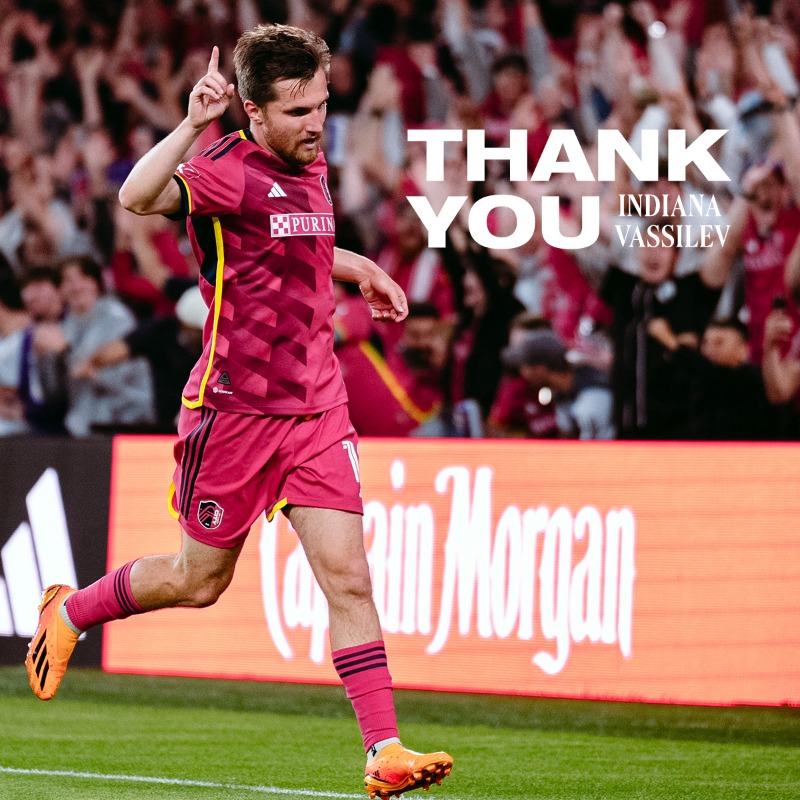 stlCITYsc's tweet photo. We have acquired $1,000,000 in GAM from the Philadelphia Union in exchange for midfielder Indiana Vassilev. 

Thanks for everything, Indy. #AllForCITY