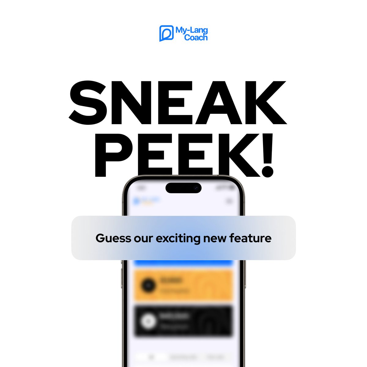 MyLangCoach's tweet photo. Hey Language lovers! 

Here's a sneak peak🧐

 Join fellow language lovers for an interactive live group class, where you grow and connect. 

Visit https://t.co/AJiD1bpe1k to signup, book your preferred coach and language. 

Start learning and start connecting! 🥰

 #BookNow https://t.co/cYmJltt2FY