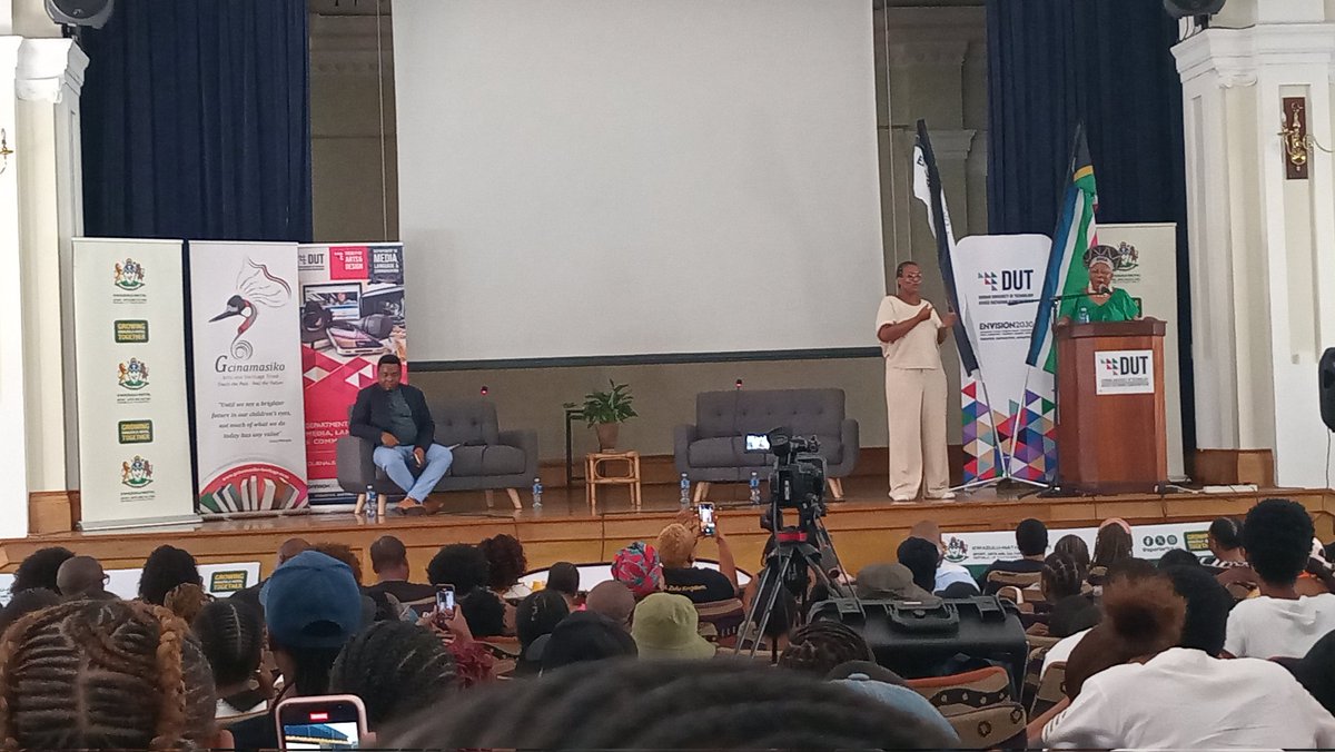 SiyabongaH45856's tweet photo. #DutMotherLanguageDay2025 Super splendid moment at the DUT City Campus Hall, Arthur Smith Hall.
#dutlanguageday
#DutLanguageDay https://t.co/xLgm742n0g