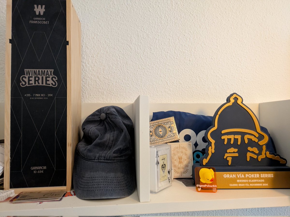 Ayer añadí un trofeo más, un placer señor <a href="/IgnaPoker83/">Ignacio Molina 🦆🚀</a> !!