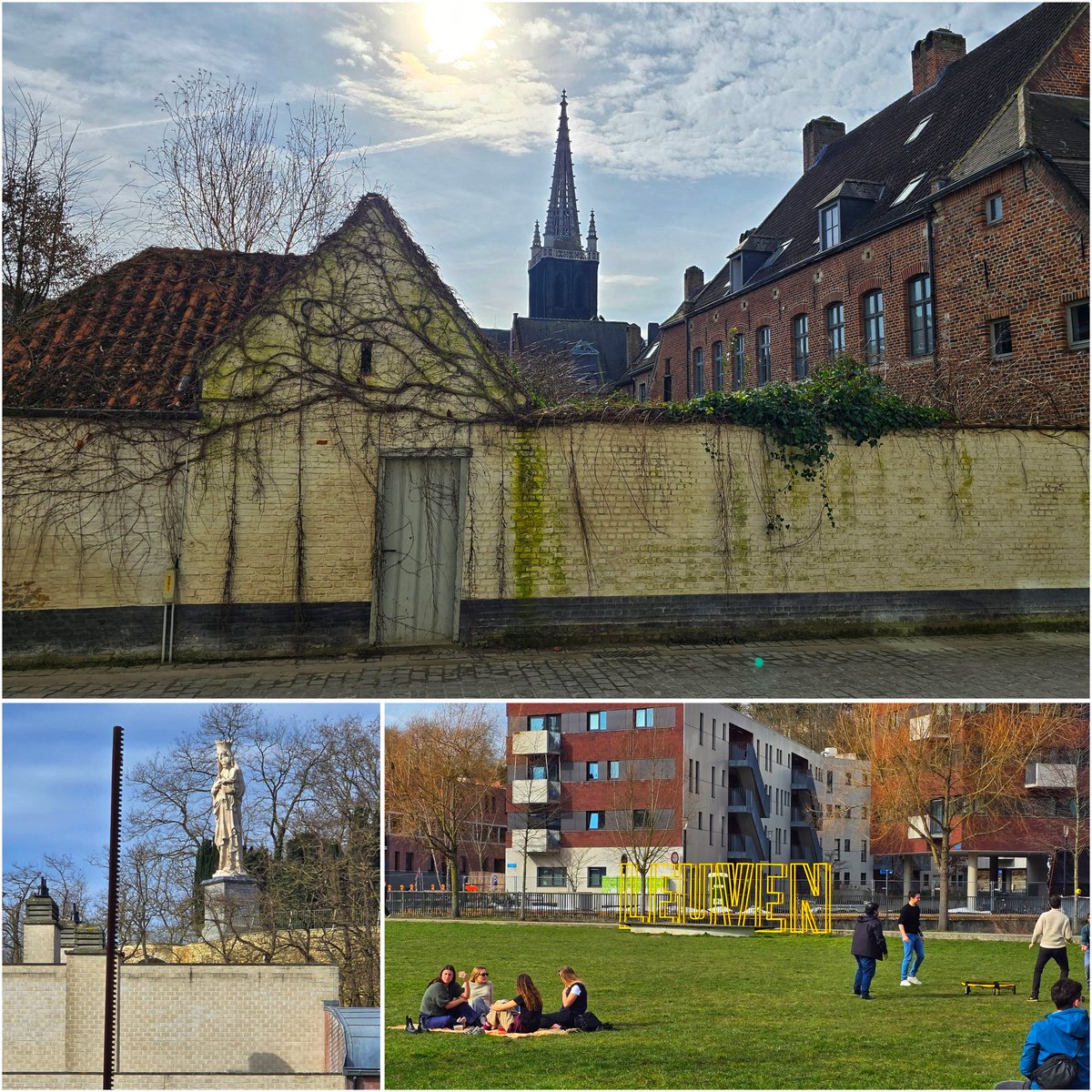Vaernew1Marijke's tweet photo. Mijn zicht ,tijdens de middag, op terugweg van de wekelijkse markt in Leuven naar huis, genietend van een zonnetje op mijn gezicht en een aangename 16Β°C. πππ
#myhometown
#sluispark
#olvkeizersberg
#hetweervandaag
Fijne vrijdag iedereen β€οΈ https://t.co/bhzcT5gKet