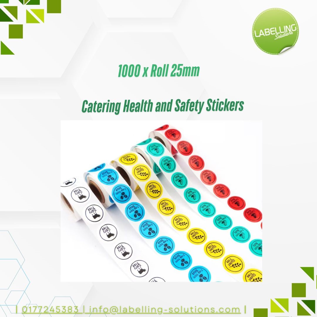 We have Pre-Printed Catering Health &amp; Safety Stickers ready for you! ✅ Check out our website for a variety of labels to suit your needs. 🔍✨

#preprintedlabels #catering #labels #cateringhealthy #safetysticker #labellingsolutions #unitedkingdom