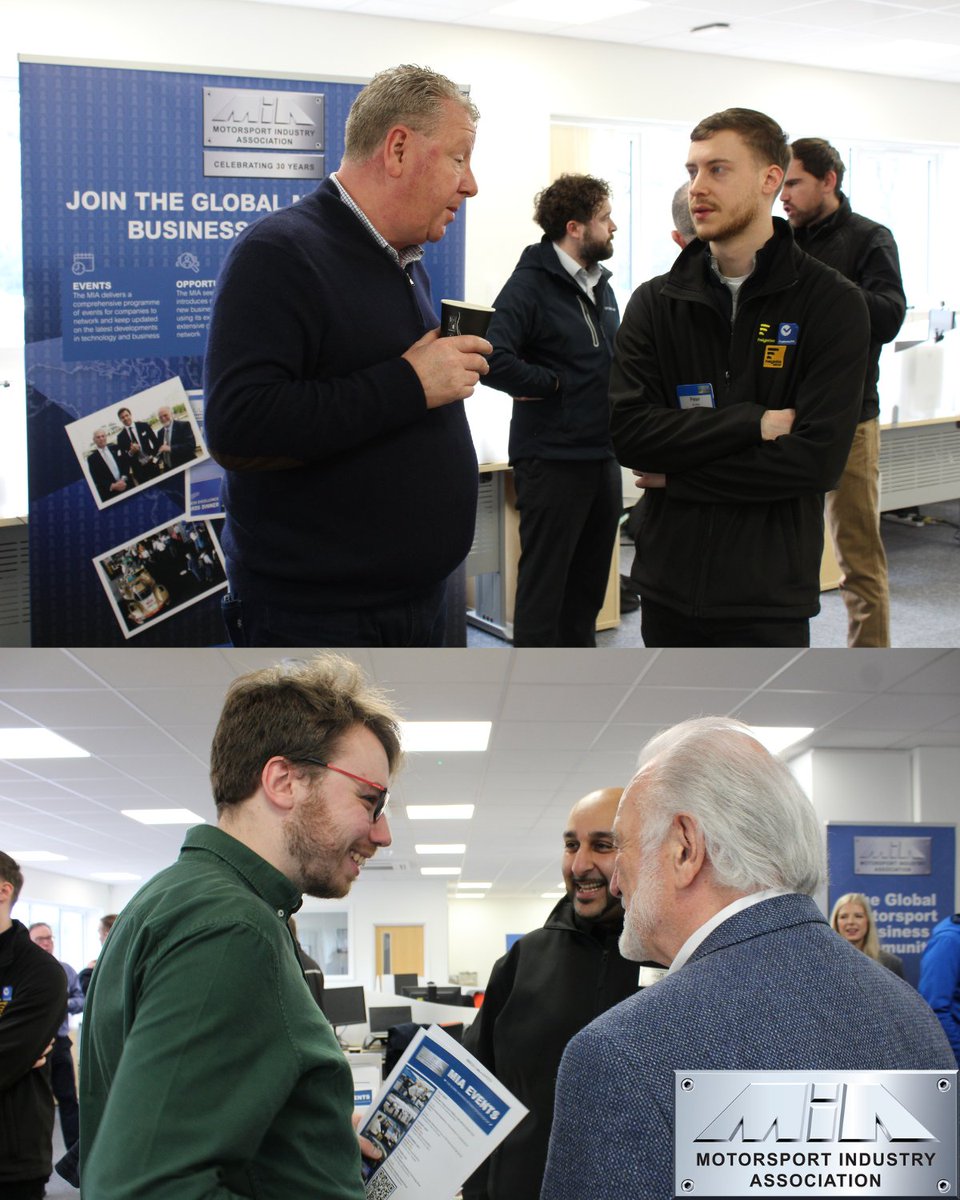 MIAmotorsport's tweet photo. We are racing into 2025 with our first coffee morning, welcoming over 60 motorsport industry guests to our office! 🏁
📌Grow your business and be a part of the MIA membership community! Find out more, contact rachel.carn@the-mia.com
#MotorsportValley #MIACommunity https://t.co/iUtOWsxmlM