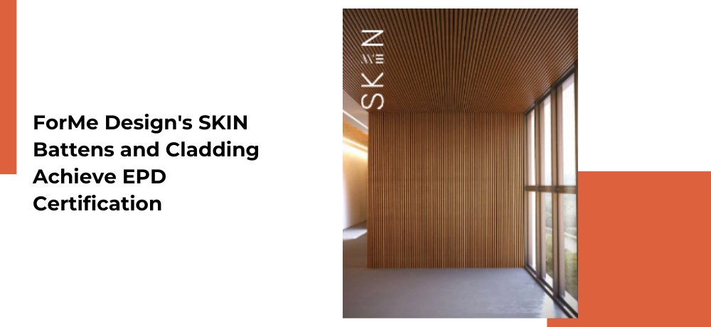 ETGCanada's tweet image. ForMe Design's SKIN Battens and Cladding Achieve EPD Certification

tinyurl.com/4dvpnxw7

#SustainableDesign #CladdingSolutions #EPDCertification #InnovationInConstruction