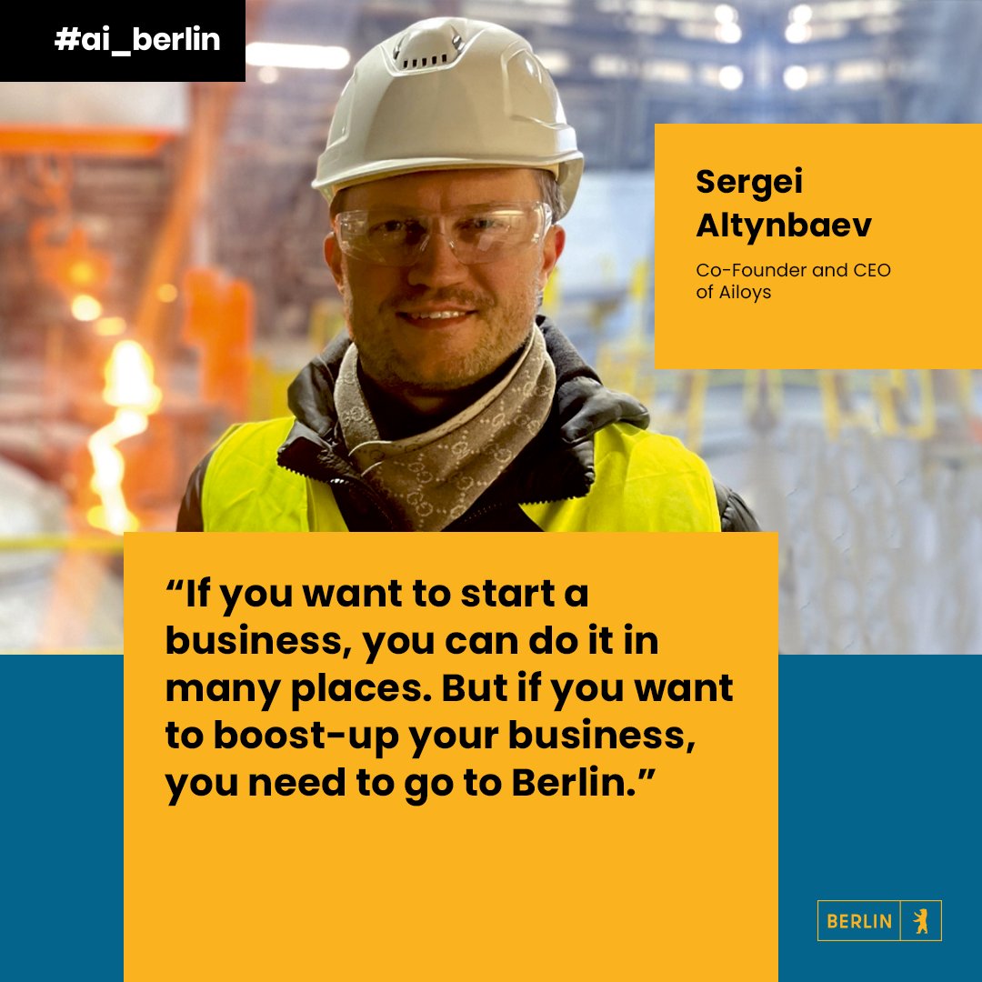 #IndustrialAI is revolutionizing manufacturing by boosting efficiency, cutting waste, and sparking innovation.

Sergei Altynbaev, Co-Founder &amp; CEO of Ailoys, is leading the way with AI-powered sensors &amp; digital twins. Read more: bit.ly/ailoys

 #ai_berlin