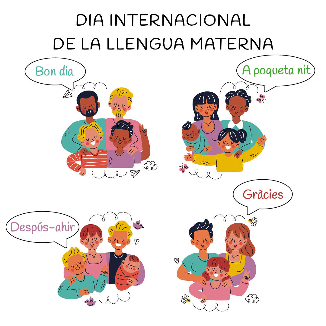 _I_mes's tweet photo. 🌍👅 Hui celebrem el Dia Internacional de la Llengua Materna, un homenatge a totes les persones que, generació rere generació, han transmés la seua llengua i la seua cultura. 👇 https://t.co/8DgKQu808N