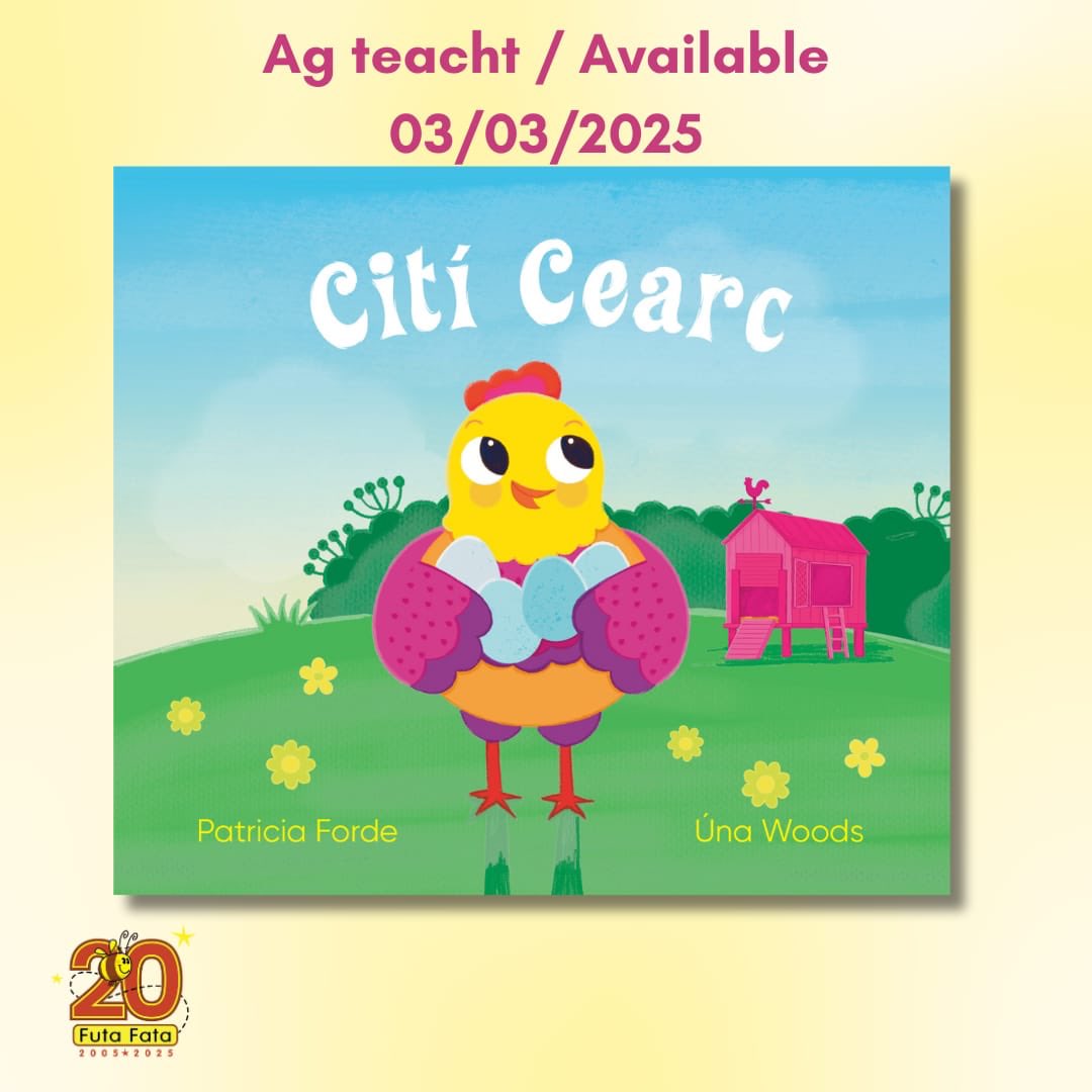 Patricia Forde (@pforde123) on Twitter photo Féach ar seo! Leagan nua do Cití Cearc. Maisithe as an nua ag Una Woods!
Ag teacht go luath!
<a href="/futafata/">Futa Fata</a> <a href="/KidsBooksIrel/">Children's Books Ireland</a> <a href="/LaureatenanOg/">Laureate na nÓg</a> Féach ar seo! Leagan nua do Cití Cearc. Maisithe as an nua ag Una Woods!
Ag teacht go luath!
<a href="/futafata/">Futa Fata</a> <a href="/KidsBooksIrel/">Children's Books Ireland</a> <a href="/LaureatenanOg/">Laureate na nÓg</a>
