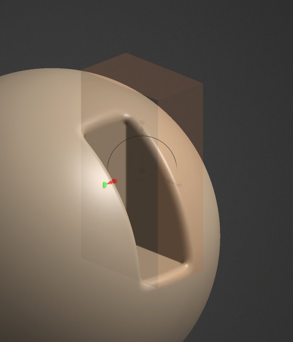 At least I developed voxel soft Booleans, it will be released really soon!