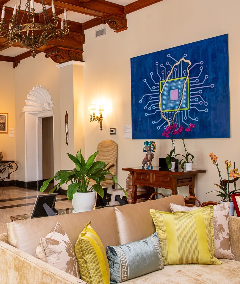 Art in Embassies (@artinembassies) on Twitter photo Get artsy at the U.S. Embassy in Lima! Benjamin Murphy’s 'Insufficient Capacity' explodes with edgy flair, while Gedión Fernández’s 'Saxofonista Pablo' grooves with jazzy vibes. Pure magic! #ArtInEmbassies #USEmbassyLima
<a href="/USEMBASSYPERU/">Embajada EEUU Perú</a>
<a href="/StateDept/">Department of State</a> Get artsy at the U.S. Embassy in Lima! Benjamin Murphy’s 'Insufficient Capacity' explodes with edgy flair, while Gedión Fernández’s 'Saxofonista Pablo' grooves with jazzy vibes. Pure magic! #ArtInEmbassies #USEmbassyLima
<a href="/USEMBASSYPERU/">Embajada EEUU Perú</a>
<a href="/StateDept/">Department of State</a>