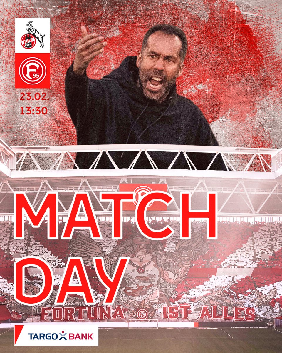 #SPIELTAG ⚽️

#f95 | 🔴⚪️ | #KOEF95