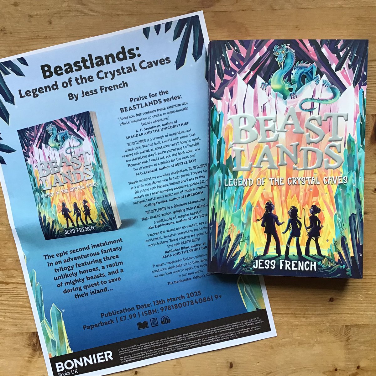 Jacqui Sydney 📕 (@jacquis21) on Twitter photo Loved the first in the #Beastlands series by <a href="/Zoologist_Jess/">Dr Jess French</a> and super-excited to have received Book 2, Legend of the Crystal Caves. Out 13/03 for 9+ readers, huge thanks to <a href="/amberivatt/">Amber Ivatt</a> <a href="/piccadillypress/">Piccadilly Press 📖✨</a> Loved the first in the #Beastlands series by <a href="/Zoologist_Jess/">Dr Jess French</a> and super-excited to have received Book 2, Legend of the Crystal Caves. Out 13/03 for 9+ readers, huge thanks to <a href="/amberivatt/">Amber Ivatt</a> <a href="/piccadillypress/">Piccadilly Press 📖✨</a>