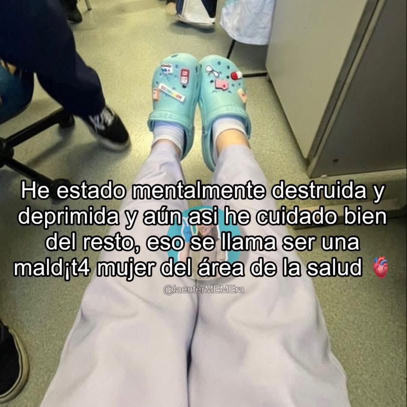 GabyCastMend's tweet photo. No entenderían la f0<kin vibra… 

Foto de la enfermemera https://t.co/QXhDdJrXTa