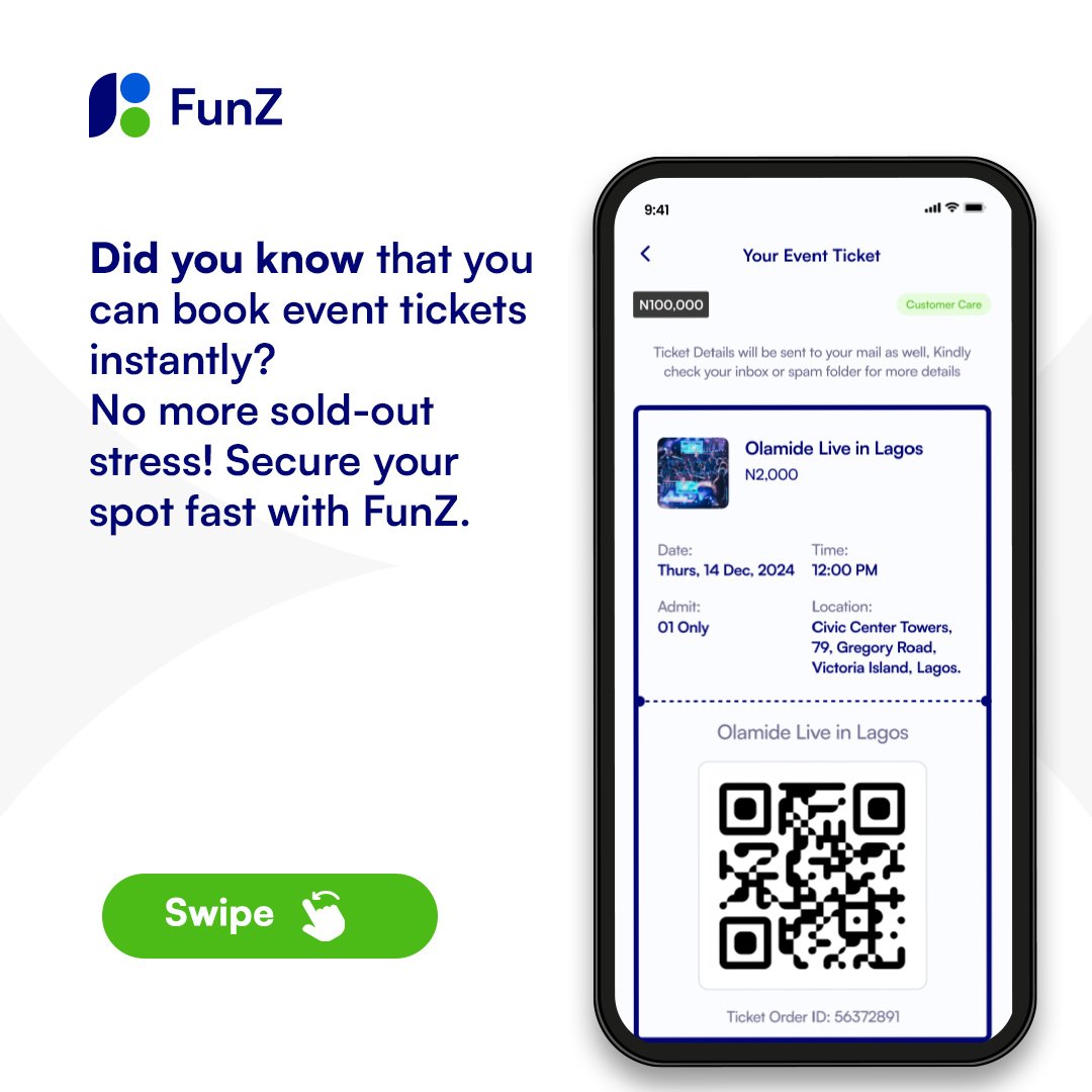 FunZ_NG's tweet image. Did you know?🤔

The FunZ App is packed with exciting features designed just for you! And guess what? The launch is closer than you think! Stay tuned! 🤩

#FunZApp #ComingSoon #FundYourFunWithFunZ #FunZAppLaunch