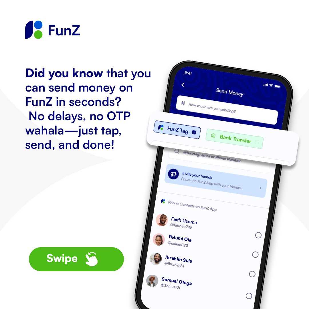 FunZ_NG's tweet image. Did you know?🤔

The FunZ App is packed with exciting features designed just for you! And guess what? The launch is closer than you think! Stay tuned! 🤩

#FunZApp #ComingSoon #FundYourFunWithFunZ #FunZAppLaunch