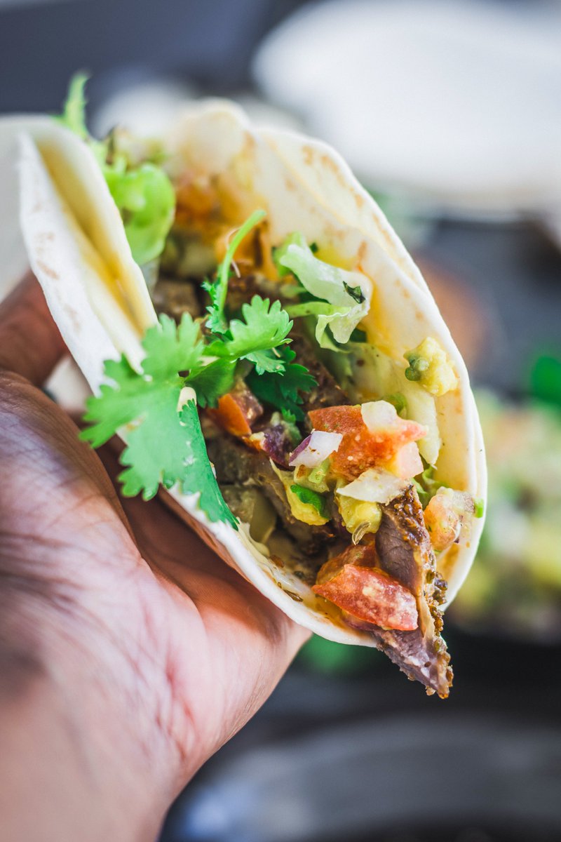 spiceadventurs's tweet photo. It’s #tacothursday at our home tonight!

Tender, juicy slices of beef steak encased in soft tortillas and generously topped with a fresh avocado salsa and chilli mayo. Delicious, isn’t it?

https://t.co/SX2vWV64At https://t.co/wgGJkjl354