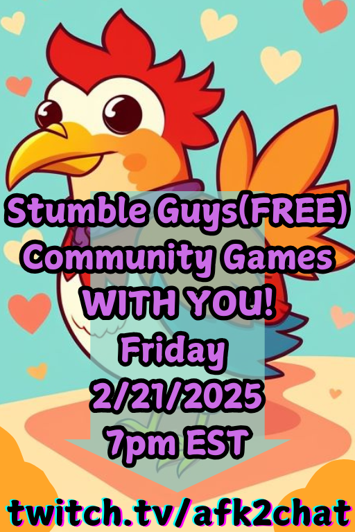 afk2chat's tweet photo. Tonight!
https://t.co/eLrascoOek https://t.co/whK4Eyk9es