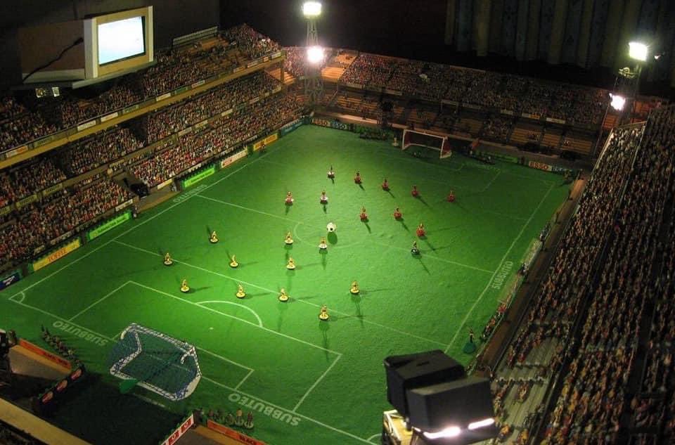 90sfootball's tweet photo. This Subbuteo setup 😍 https://t.co/Bu1J5B4sIN