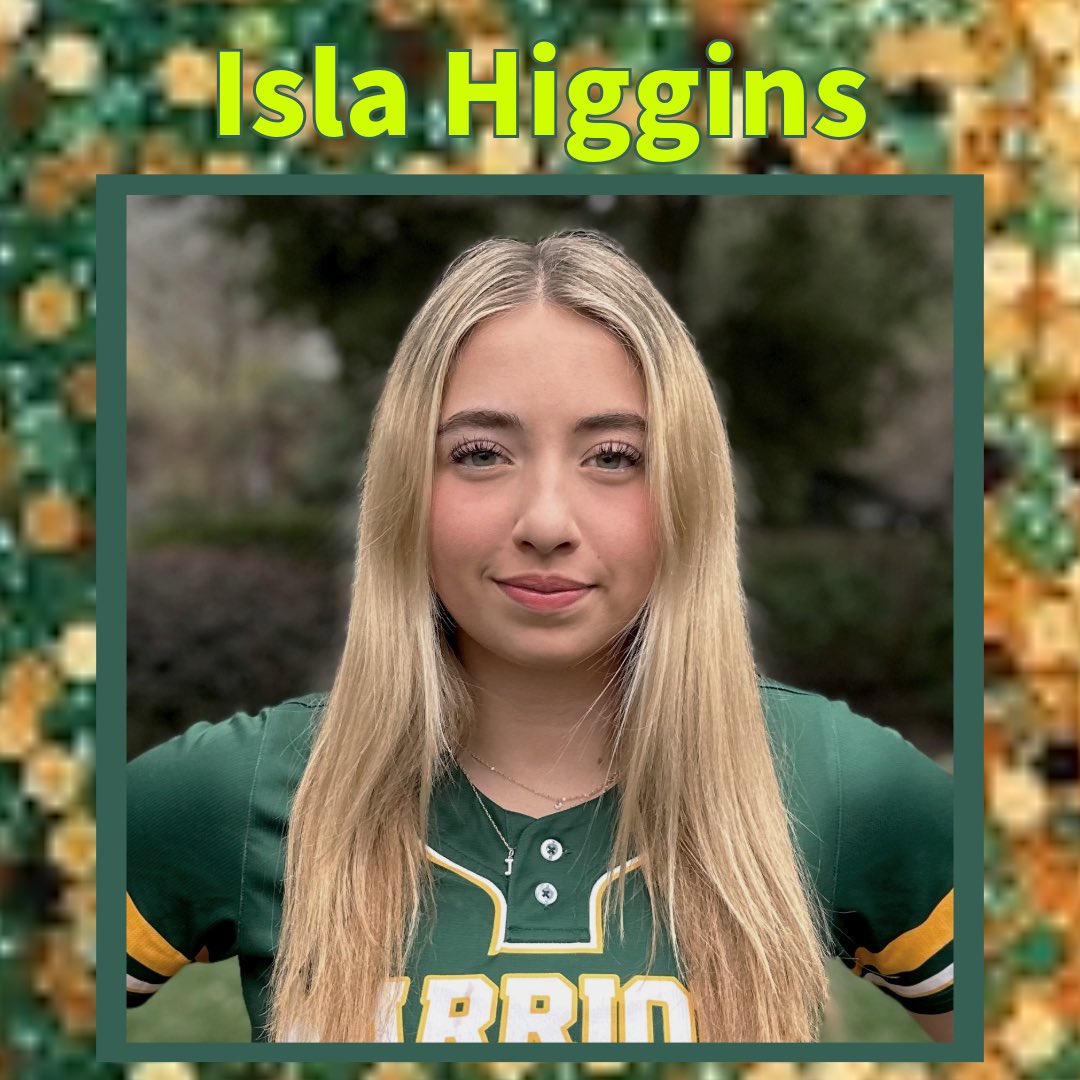 📢 Please Welcome Isla Higgins to the Recruiting with Rhoda Family! ⚡️
I am excited to have Isla on board! 🙌
🔥 Class of 2026
🏫 San Ramon Valley High School
🏆 Plays for Warrior Academy 18U McDonald
🧤 1B / RF
💥 Line drive hitter
💪 Hustler on the field
🛑 Digging balls at 1B