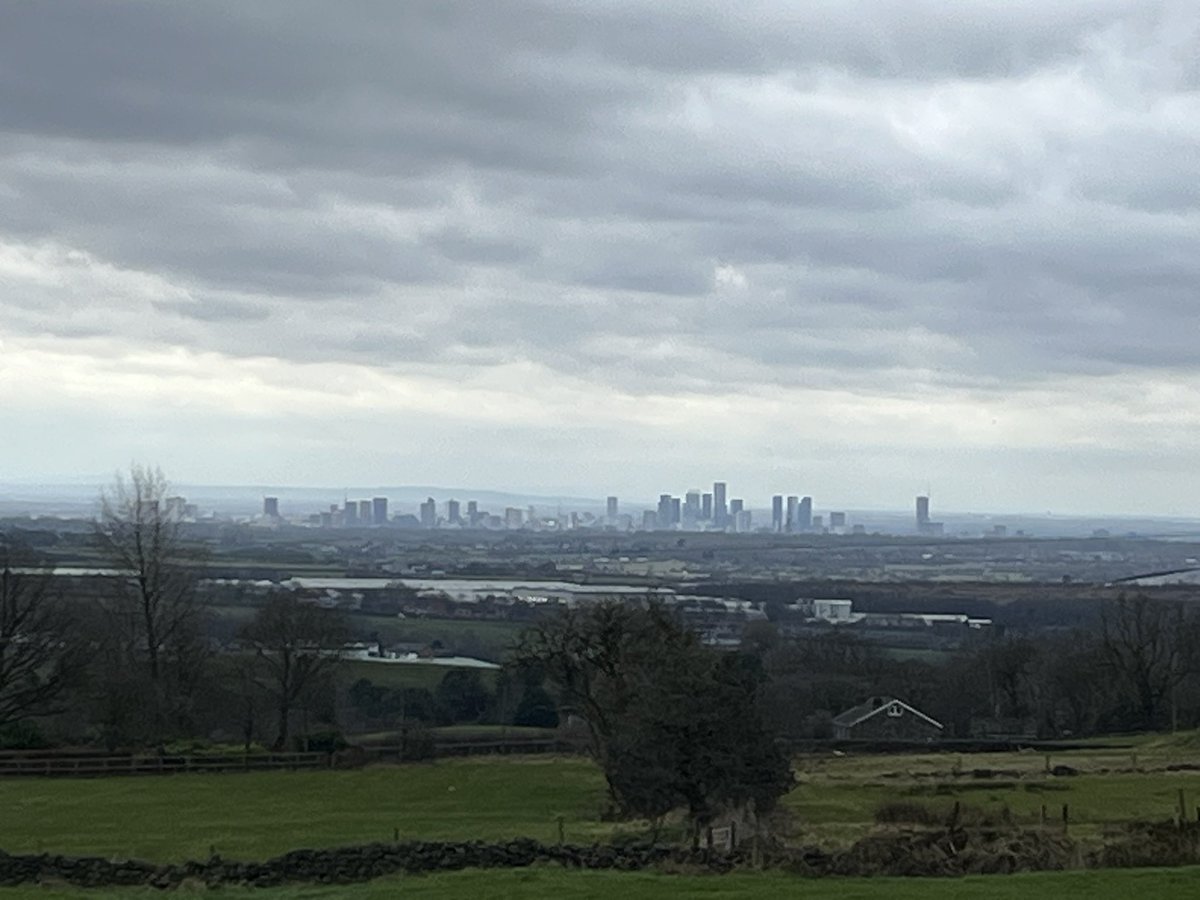 How you have grown Manchester. Remember this view when the CIS was the only tall building on the horizon.