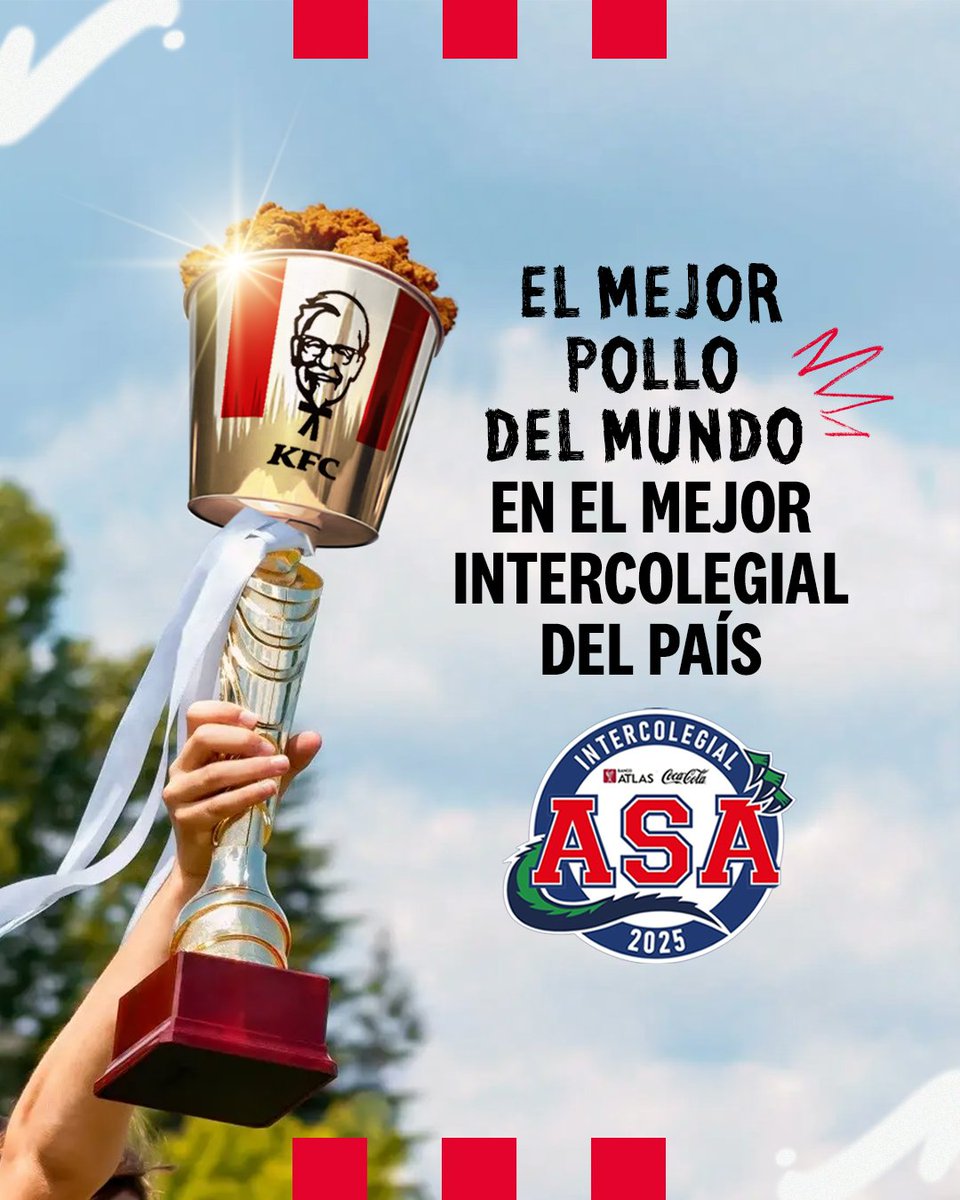 kfc__py's tweet image. Como cada año nos vas encontrar en el Intercolegial del ASA.🤭

Te esperamos en nuestro stand.🍗😋

#FingerLickinGood #AlwaysOriginal
#KFC10AÑOS
