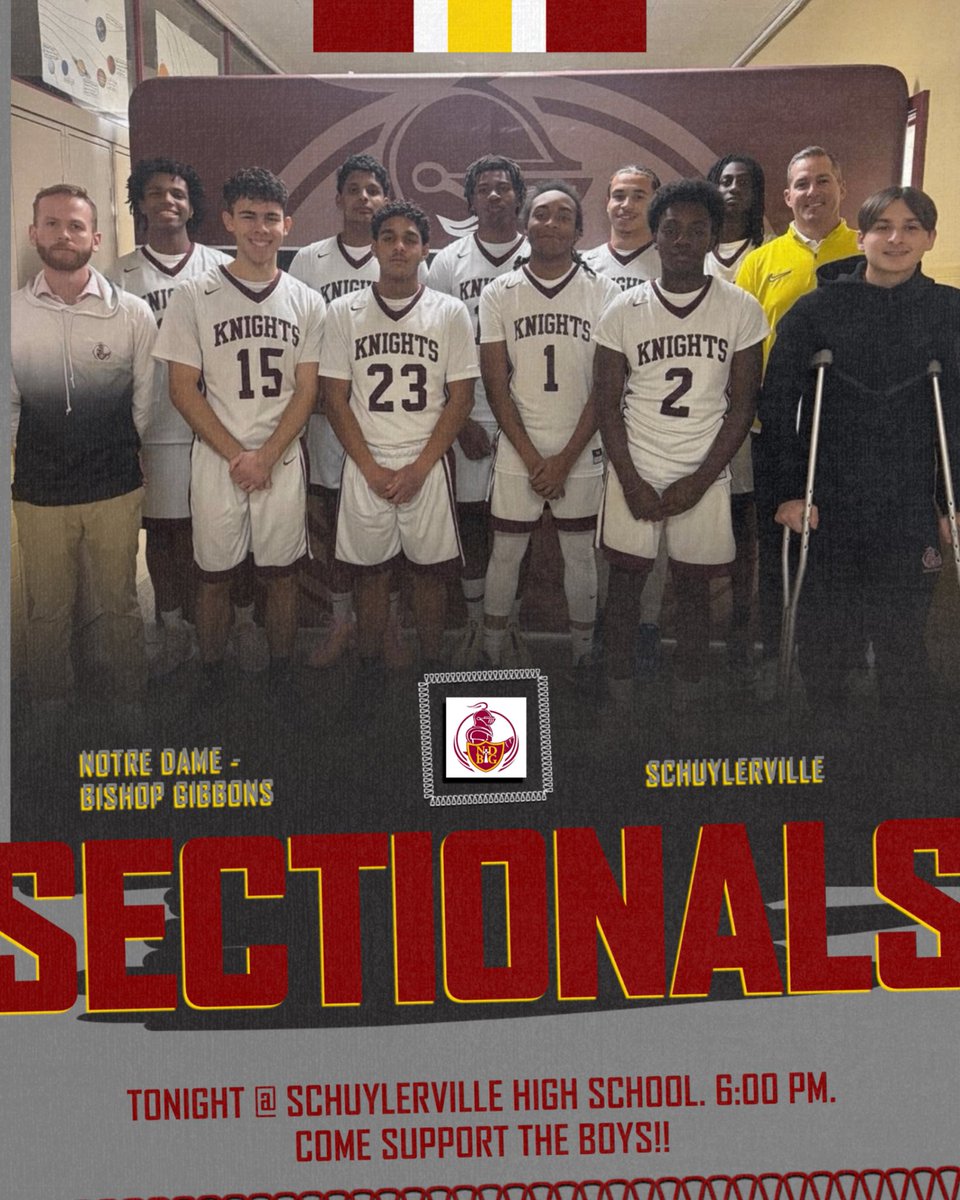 Notre Dame - Bishop Gibbons Golden Knights (@ndbgathletics) on Twitter photo 