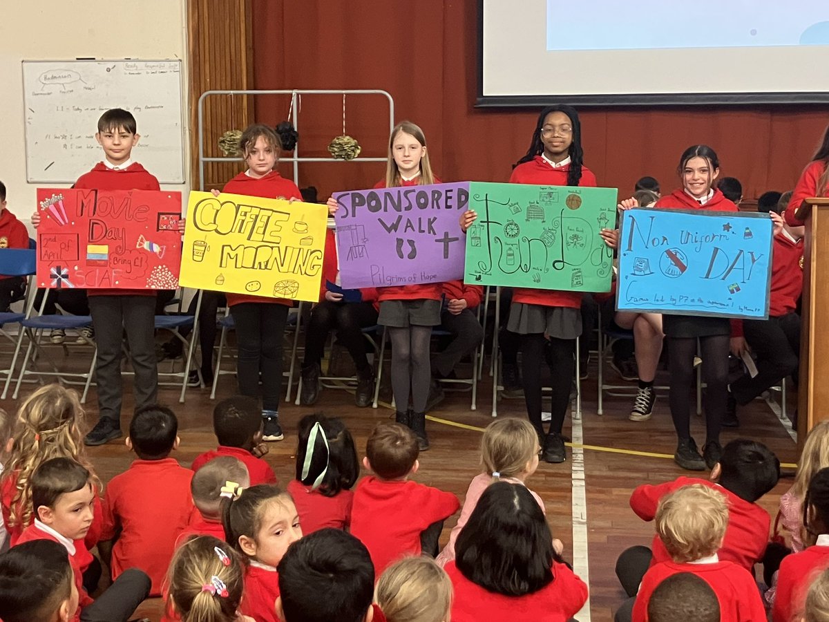 We are looking forward to our <a href="/sciaf/">SCIAF 🧡</a> events! <a href="/Francis_Xaviers/">St Francis Xavier's</a> <a href="/stfrancisP7/">Primary 7</a>
