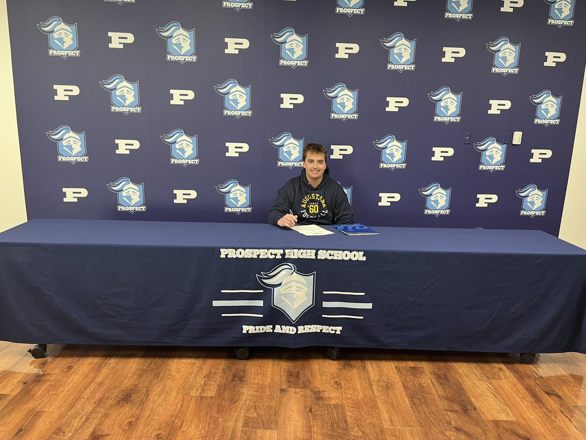 Congrats JJ! Signing to play at Augustana next fall! LGK! <a href="/PHS_A_Boosters/">PHS AthleticBoosters</a> <a href="/KnightsofPHS/">Prospect High School</a>