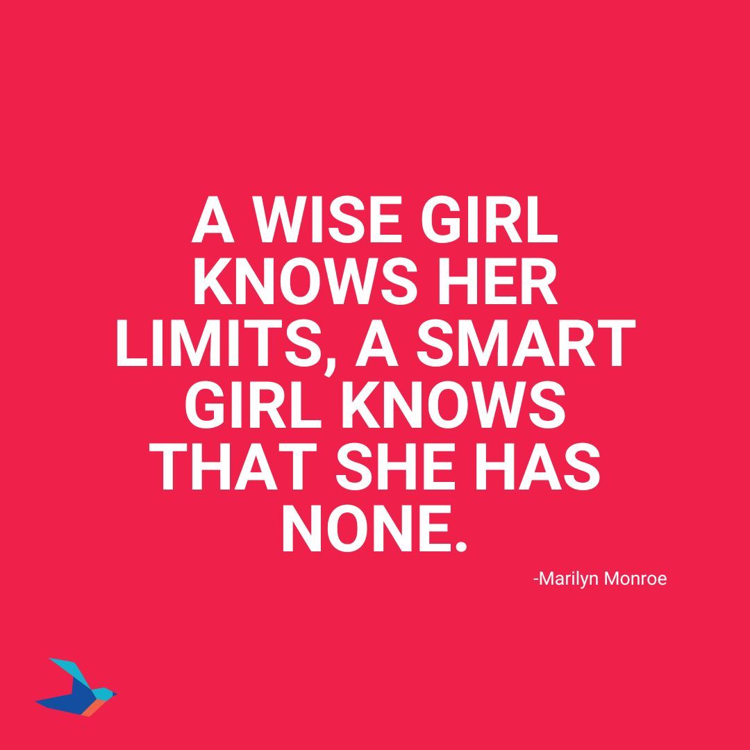 "A wise girl knows her limits, a SMART girl knows that she has none" - Marilyn Monroe

Happy Fri-YAY Ellevate DC!

#EllevateDC #EllevateWomen #EllevateNetwork #EllevateInDC #Friday #FriYay #FridayEnergy #FridayMotivation